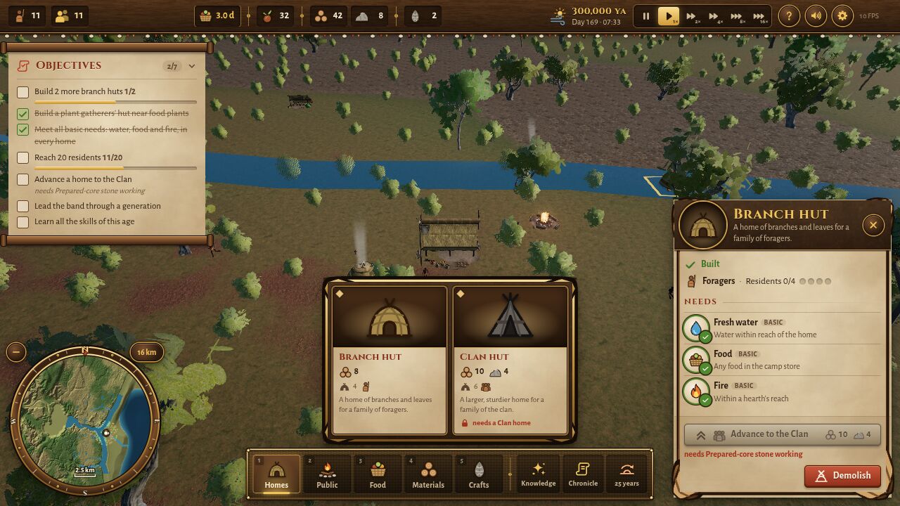 Interface in game