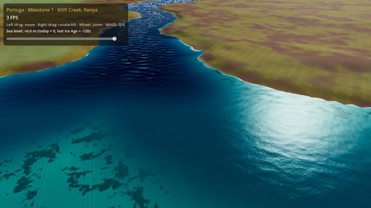 Reef and creek mouth