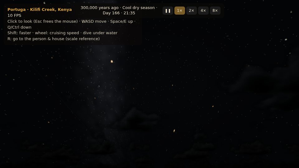 Night sky